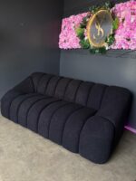 Pohovka Marshmallow černé bouclé - Obrázek 2