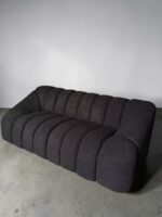 Pohovka Marshmallow černé bouclé