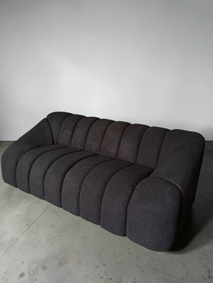 Pohovka Marshmallow černé bouclé