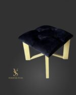 Stojan na kabelky Loft Gold - černá