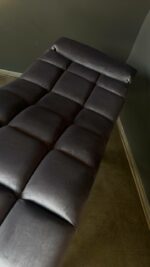 Kosmetické lehátko loft nastavitelné šedé | Lehátko pro lash a permanentní make-up - Obrázek 5