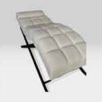 Kosmetické lehátko loft bouclé nastavitelné | Lehátko pro lash a kosmetiku