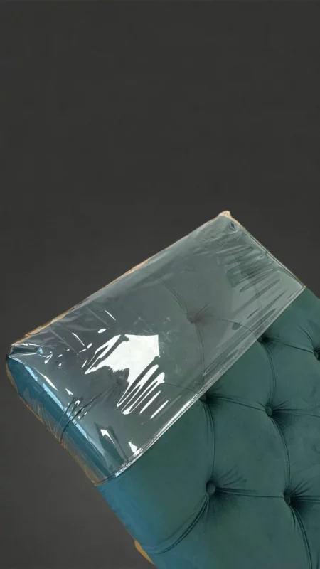 Průhledný PVC potah na opěrku hlavy kosmetického lehátka